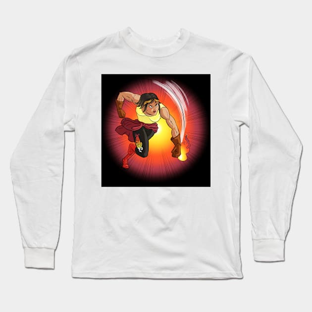 Nina Nitro - Action Figures Long Sleeve T-Shirt by PatriciaLupien